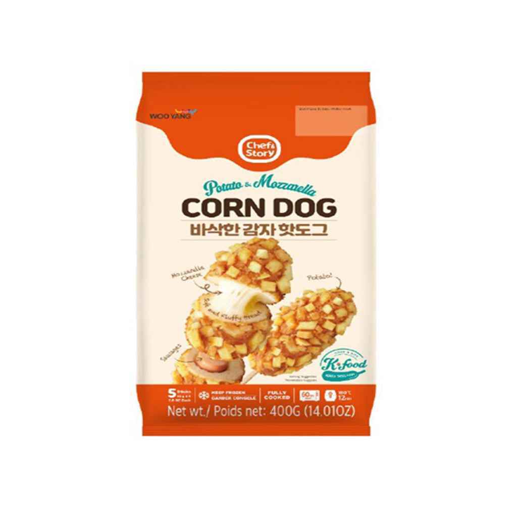 POTATO&MOZZARELLA CORN DOG 400g